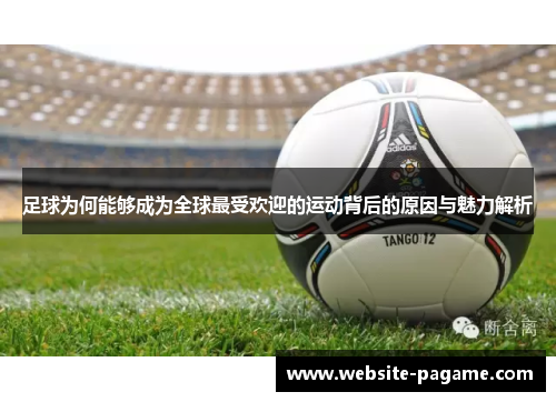 足球为何能够成为全球最受欢迎的运动背后的原因与魅力解析