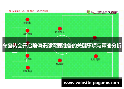 冬窗转会开启前俱乐部需要准备的关键事项与策略分析